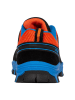 Kastinger Leren trekkingschoenen "Matar" zwart/blauw/oranje
