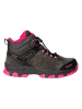 Kastinger Leder-Trekkingschuhe in Anthrazit/ Pink