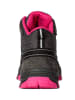 Kastinger Skórzane buty trekkingowe w kolorze antracytowo-różowym