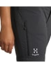 Haglöfs Funkcyjne spodnie Zipp-Off "Lite Standard" w kolorze antracytowym