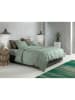 Zo!Home Beddengoedset "Lino" groen