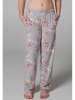 Skiny Pyjama-Hose in Grau/ Rosa