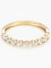 CARATELLI Gouden ring "Auronella" met diamanten