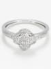 DIAMOND & CO Witgouden ring "Phaenna" met diamanten