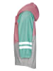 Playshoes Kurtka przeciwdeszczowa w kolorze jasnoróżowo-zielonym