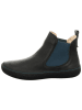 Think! Leder-Chelsea-Boots "Tjub" in Schwarz