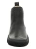 Think! Leder-Chelsea-Boots "Tjub" in Schwarz