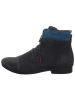 Think! Leren boots "Guad 2" donkerblauw