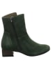 Think! Leder-Stiefeletten "Delicia" in Grün