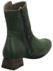Think! Leder-Stiefeletten "Delicia" in Grün