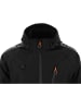 Peak Mountain Softshelljacke "Cargan" in Schwarz