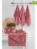 Violeta Home 10-delige set: theedoeken rood - (L)60 x (B)40 cm