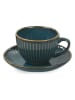 Hermia 6er-Set: Teetassen in Blau - 210 ml