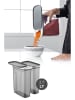 Violeta Home 2-delige set: voorraadpotten grijs - 1,8 l