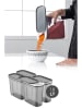 Violeta Home 4er-Set: Vorratsbehälter in Grau - 1,8 l