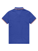 GAASTRA Koszulka polo "Seaweed" w kolorze niebiesko-pomarańczowym