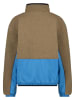 GAASTRA Fleece vest "Paradis" kaki/lichtblauw