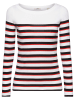 ESPRIT Koszulka w kolorze biało-czarno-czerwonym