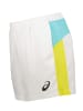 asics Szorty sportowe "Court color" w kolorze białym ze wzorem