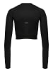 asics Koszulka funkcyjna "Seamless" w kolorze czarnym