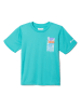 Columbia Koszulka funkcyjna "Grizzly Ridge" w kolorze turkusowym