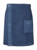 Schiesser Saunakilt "Rom" donkerblauw
