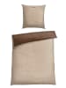 Schiesser Feinbiber-Bettwäsche-Set  in Beige