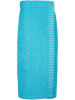 Schiesser Saunakilt "Rom" turquoise