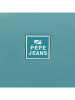 Pepe Jeans Portemonnee turquoise/geel - (B)11,5 x (H)8 x (D)1,5 cm