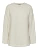 Pieces Pullover in Creme
