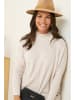 Curvy Lady Pullover in Creme