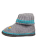 kitz-pichler Pantoffels "Draak" grijs
