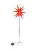 Hollybell Ledtuinsteker rood - (H)90 cm