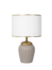 Opviq Lampa stołowa w kolorze biało-szarym - 45 x Ø 30 cm