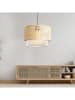 Opviq Hanglamp beige - (H)70 x Ø 30 cm