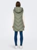 JDY Doorgestikte bodywarmer grijs
