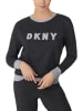 DKNY Piżama w kolorze czarnym