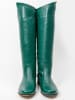 Zapato Leder-Stiefel in Grün