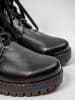 Zapato Leder-Boots in Schwarz