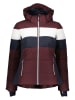 CMP Ski-/snowboardjas bordeaux/donkerblauw/wit