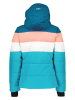 CMP Kurtka narciarska w kolorze turkusowo-biało-jasnoróżowym