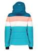 CMP Ski-/snowboardjas turquoise/wit/lichtroze