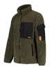 Sublevel Fleecejacke in Khaki