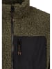 Sublevel Fleecejacke in Khaki