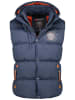 Geographical Norway Doorgestikte bodywarmer "Vilano" donkerblauw