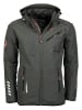Geographical Norway Softshelljacke "Royaute" in Dunkelgrau/ Schwarz