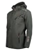 Geographical Norway Softshelljacke "Royaute" in Dunkelgrau/ Schwarz