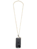 SWEET ACCESS Smartphoneketting "Hanoi" zilverkleurig/goudkleurig - (L)118 cm