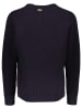 Lacoste Wollen trui donkerblauw