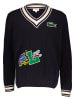Lacoste Wollpullover in Dunkelblau